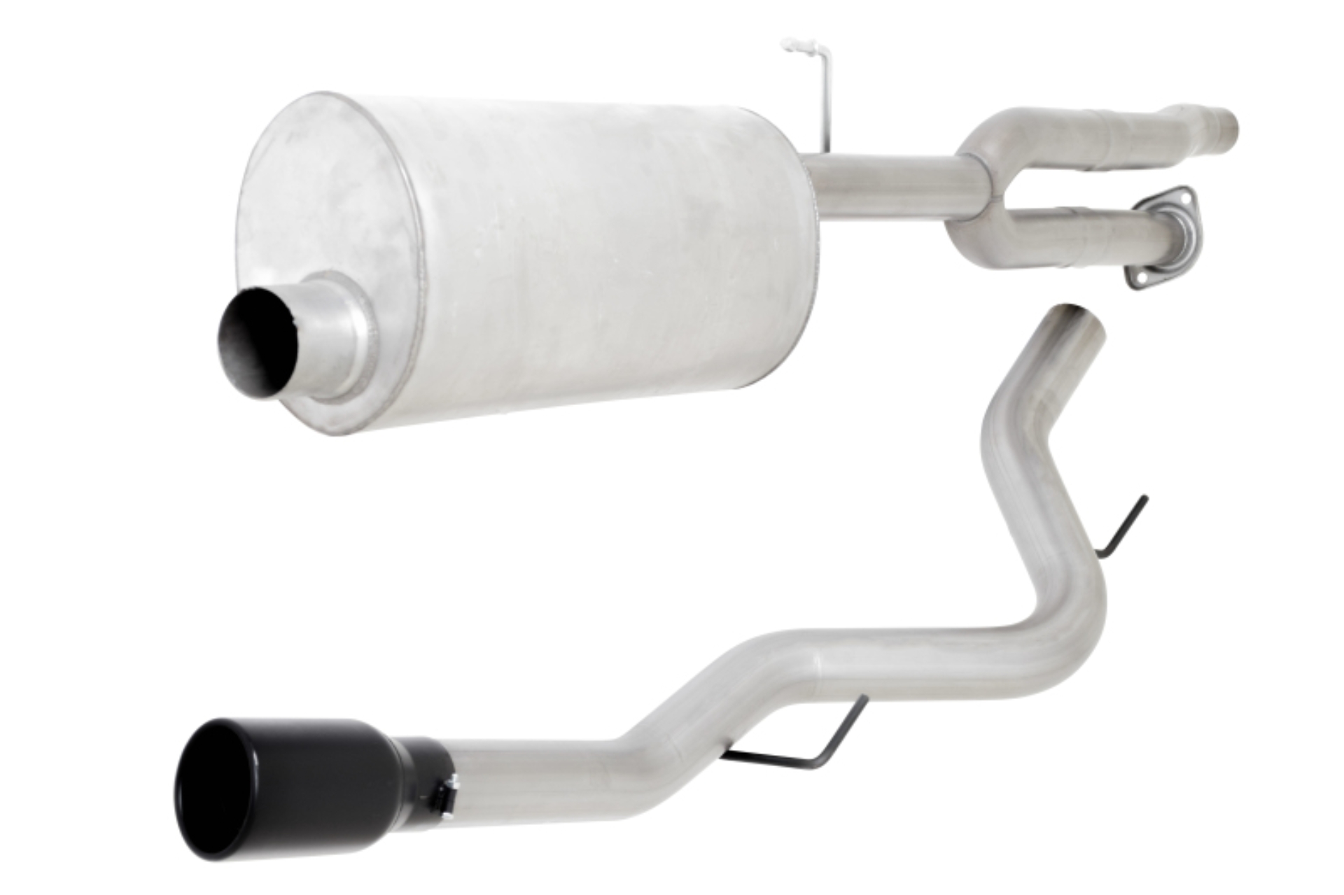 Picture of Gibson 17-19 Ford F-150 Raptor 3.5L 3.5in Cat-Back Single Exhaust - Black Elite