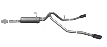 Picture of Gibson 03-06 Toyota Tundra SR5 4.7L 2.5in Cat-Back Dual Extreme Exhaust - Black Elite