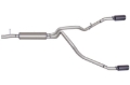Picture of Gibson 11-14 Ford F-150 FX4 5.0L 3in/2.5in Cat-Back Dual Split Exhaust - Black Elite