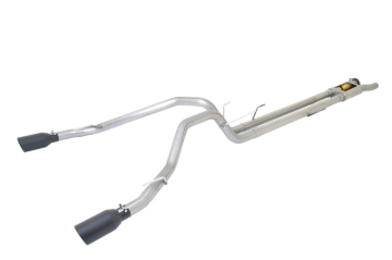 Picture of Gibson 17-19 Ford F-150 Raptor 3.5L 3in Cat-Back Dual Sport Exhaust - Black Elite