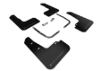 Picture of Rally Armor RAL UR Blk Flap/Dark Grey Logo Mud Flaps - MF58-UR-BLK/DGRY