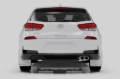 Picture of Rally Armor RAL UR Blk Flap/Wht Logo Mud Flaps - MF59-UR-BLK/WH