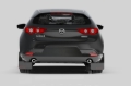 Picture of Rally Armor 19-26 Mazda3 Hatchback Black UR Mud Flap w/Red Logo