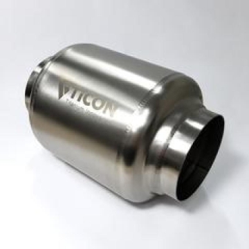 Picture of Ticon Industries 7in OAL 2.5in In/Out Ultralight Titanium Muffler
