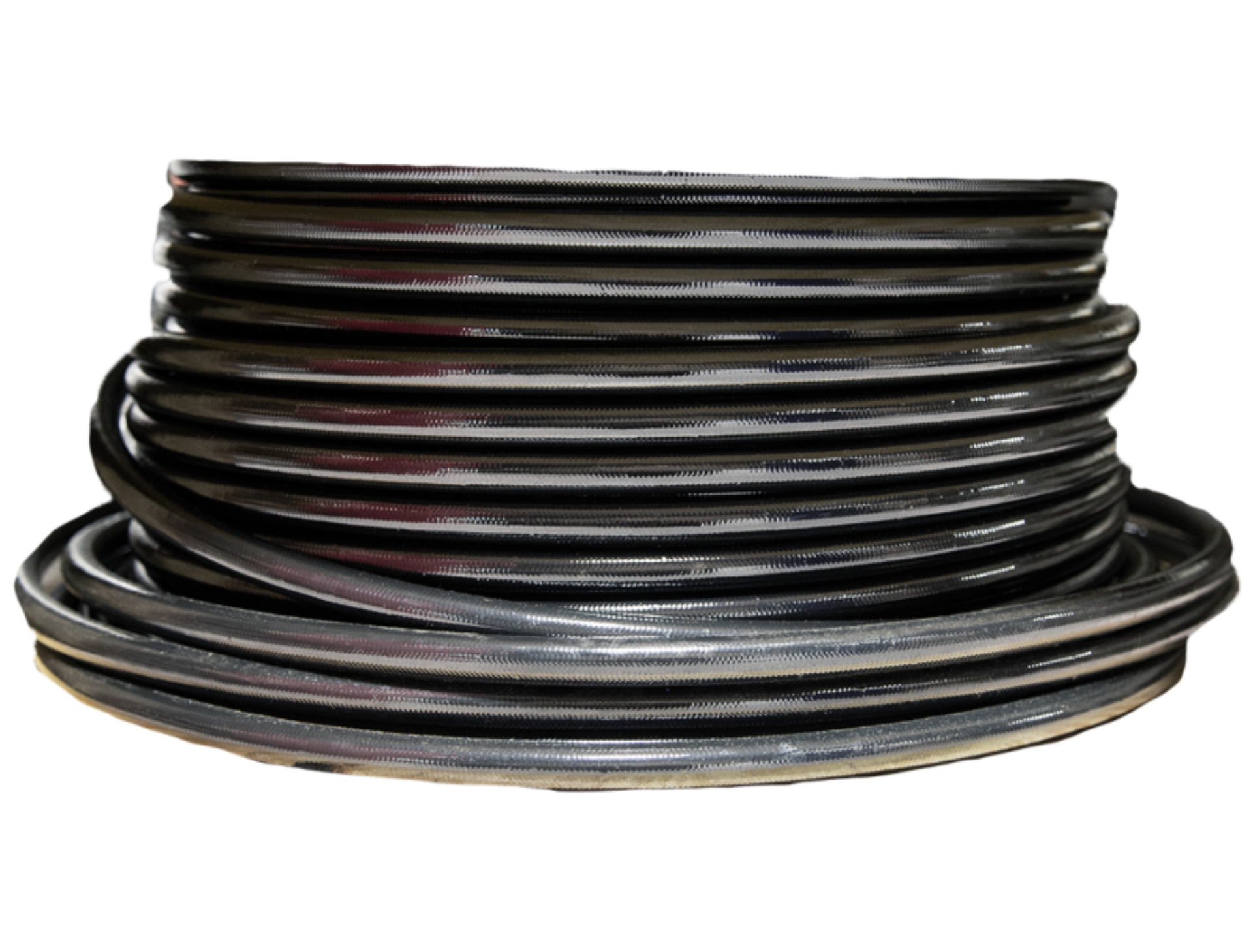 Picture of Aeromotive PTFE SS Braided Fuel Hose - Black Jacketed - AN-12 x 4ft