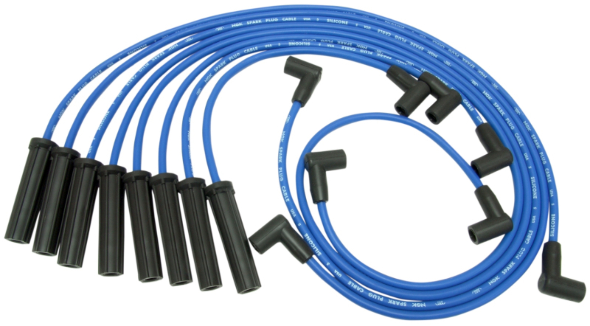 Picture of NGK Cadillac Calais 1976-1973 Spark Plug Wire Set