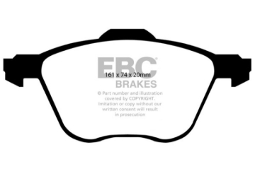Picture of EBC Greenstuff Brake Pad Sets - DP61413