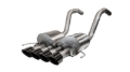 Picture of Corsa 2015-2019 Chevrolet Corvette C7 Z06 6.2L 2.75in Xtreme Axle-Back w/ Dual NPP & Quad Black Tips