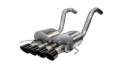 Picture of Corsa 2015-2019 Chevrolet Corvette C7 Z06 6.2L 2.75in Xtreme Axle-Back w/ Dual NPP & Quad Black Tips