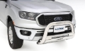 Picture of Lund 2019 Ford Ranger Bull Bar w/Light & Wiring - Polished Stainless