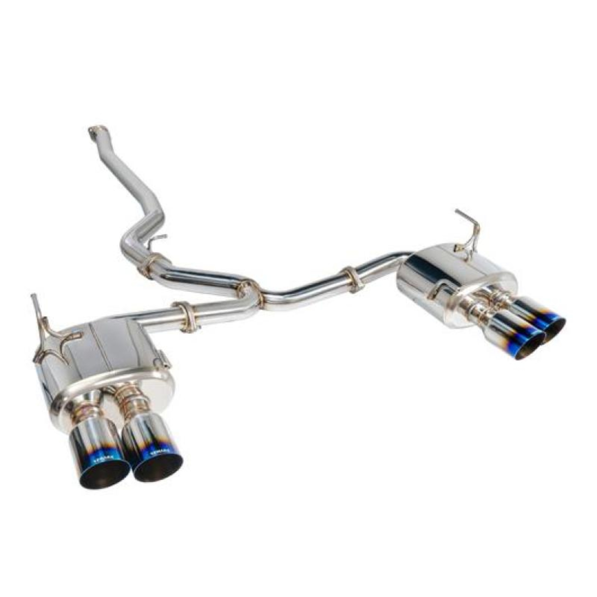 Picture of Remark 2015+ Subaru WRX/STi 4in Quad Cat-Back Exhaust Stainless Single Resonated