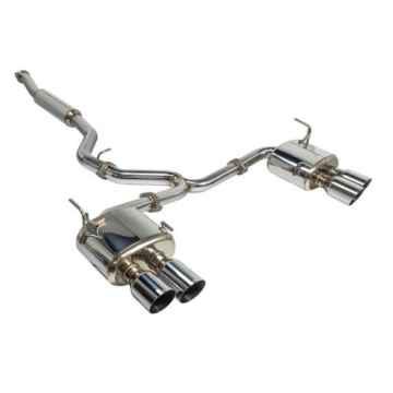 Picture of Remark 2015+ Subaru WRX/STi 4in Quad Cat-Back Exhaust Stainless Single Non-Resonated