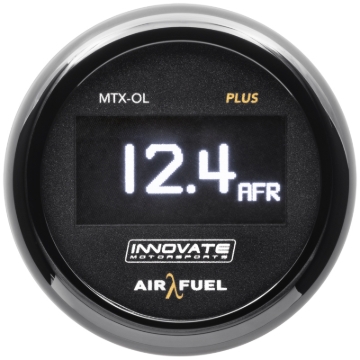 Picture of Innovate MTX-OL PLUS Wideband Digital Air/Fuel Ratio OLED Gauge Kit 3ft w/O2 Sensor