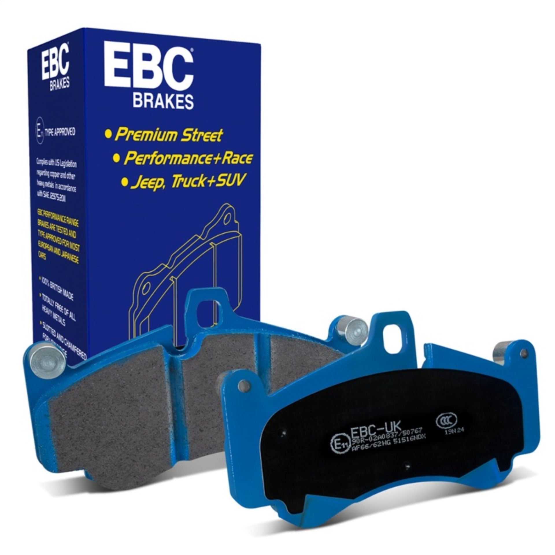 Picture of EBC Bluestuff Brake Pad Sets - DP51516NDX