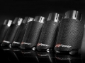 Picture of aFe MACH Force-Xp 409 SS Clamp-On Exhaust Tip 2.5in. Inlet / 4in. Outlet / 7in. L - Carbon