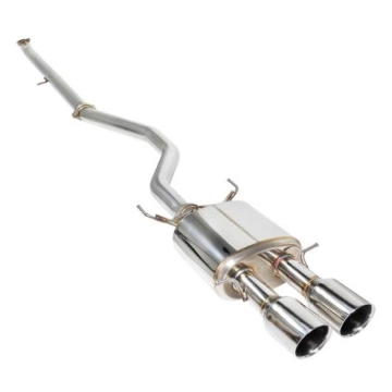 Picture of Remark 2017 Civic Si 4 Door Sedan Cat Back Exhaust w/Stainless Double Wall Tip (Not Resonated)