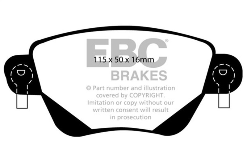 Picture of EBC Redstuff Brake Pad Sets - DP31350C