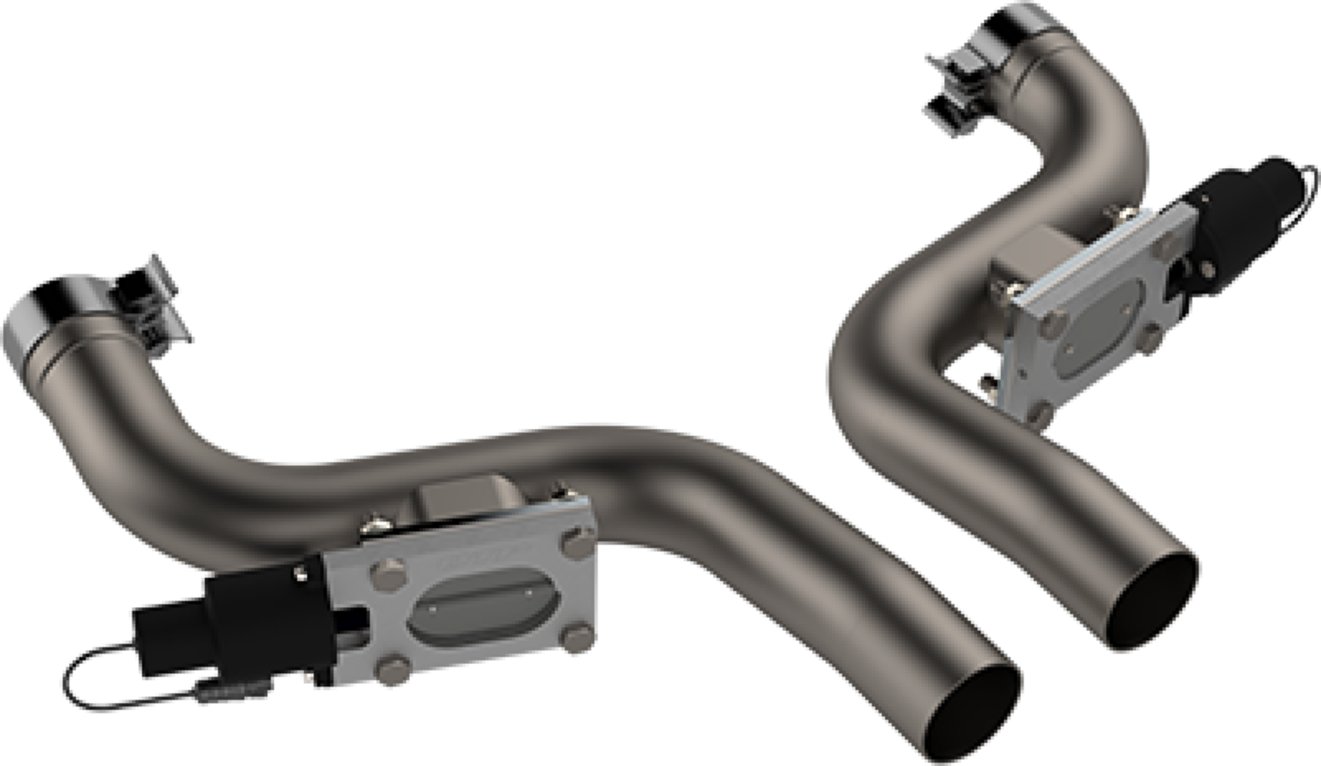 Picture of QTP Aggressor Cutout Pipes Exhaust Cutouts - 530115