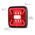 Picture of ANZO 18-19 Jeep Wrangler JL LED Taillights Black