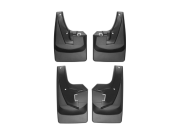 Picture of WeatherTech 2019+ Dodge Ram Truck 2500/3500 (No Fender Flares/Lip Molding) No Drill Mudflaps - Black