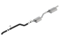 Picture of Borla 2020 Jeep Gladiator JT 3.6L V6 AWD 2.75in Touring Climber Black Turndown Tip & Over-Axle