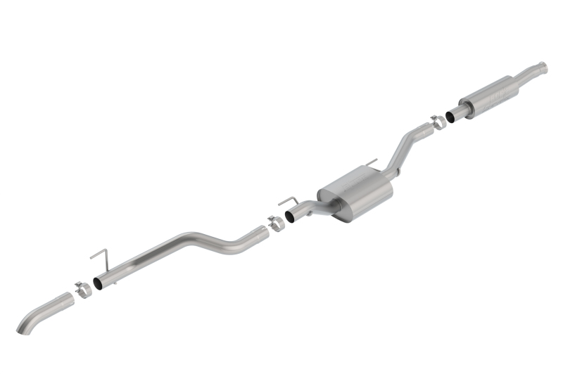 Picture of Borla 2020 Jeep Gladiator JT 3.6L V6 AWD 2.75in S-Type Climber Catback w/ Turndown Tip