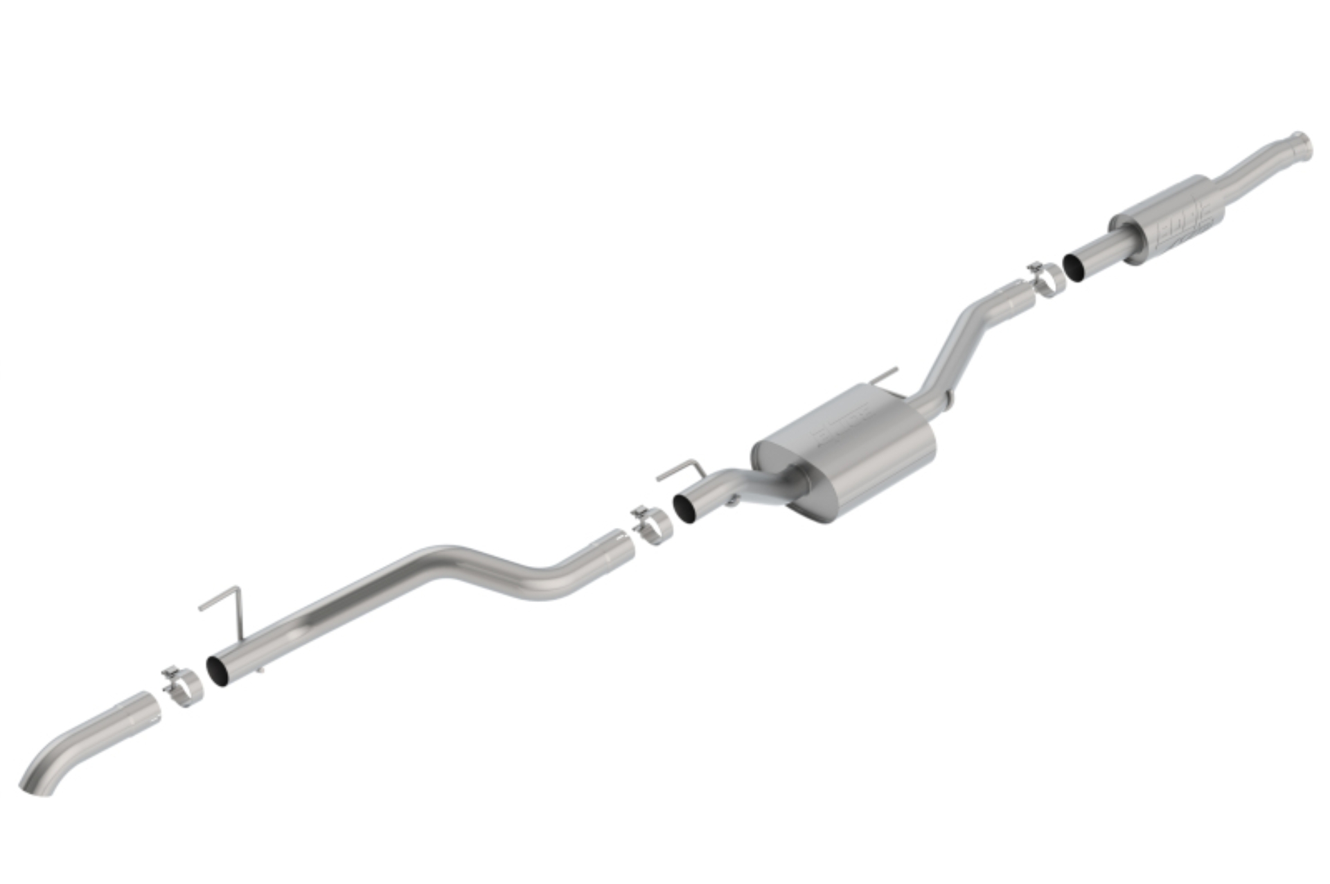 Picture of Borla 2020 Jeep Gladiator JT 3.6L V6 AWD 2.75in ATAK Climber Turndown Tip