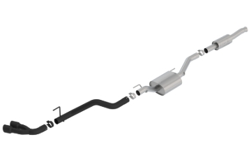 Picture of Borla 2020 Jeep Gladiator JT 3.6L V6 AWD ATAK Dual Side Catback w/ Black Tips