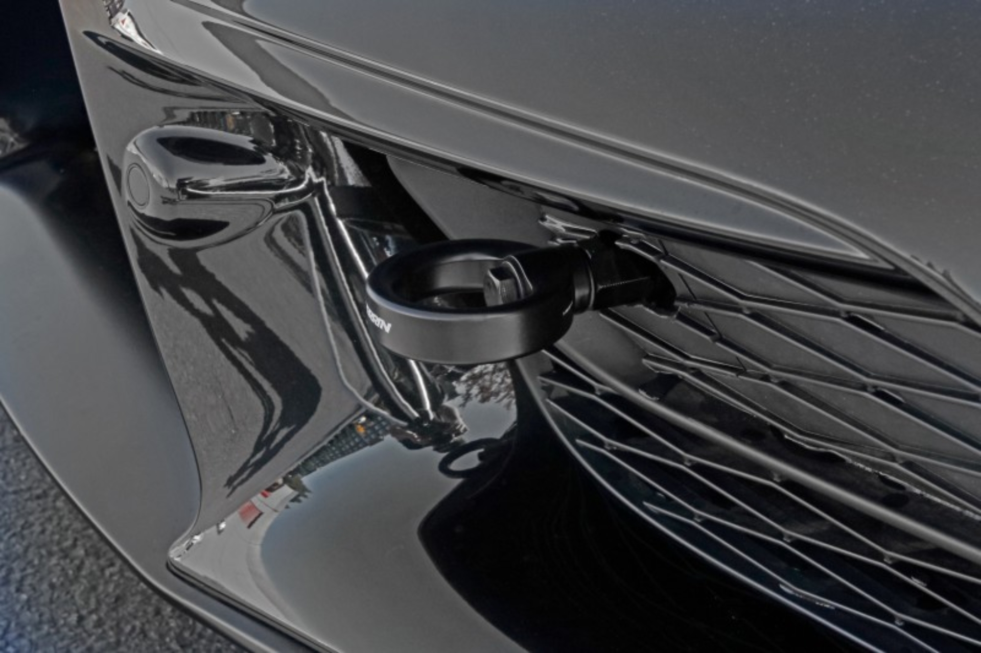 Picture of PERRIN 20-25 Toyota Supra Tow Hook Kit (Front) - Black