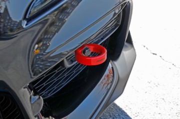 Picture of PERRIN 20-25 Toyota Supra Tow Hook Kit (Front) - Red