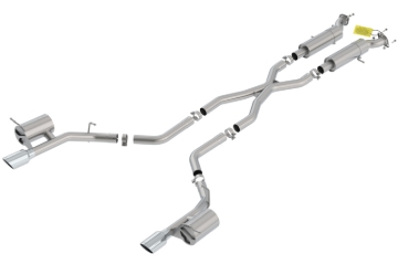 Picture of Borla 18-20 Dodge Durango SRT 6.2L V8 2.75in S-Type SS Catback Exhaust