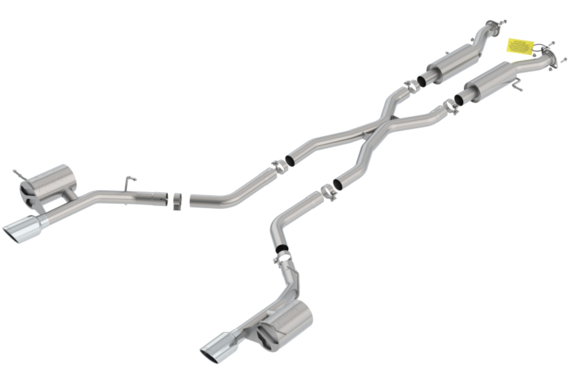 Picture of Borla 18-20 Dodge Durango SRT 6.2L V8 2.75in ATAK SS Catback Exhaust