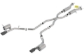 Picture of Borla 18-20 Dodge Durango SRT 6.2L V8 2.75in ATAK SS Catback Exhaust w/ BLK Chrome Tips