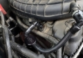 Picture of J&L 11-17 Ford Mustang V6 Passenger Side Oil Separator 3.0 V2 - Black Anodized