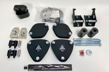 Picture of Kartboy 18-21 Subaru Crosstrek/Forester 1.5in Lift Kit - Wrinkle Black Anodized