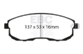 Picture of EBC Redstuff Brake Pad Sets - DP31636C