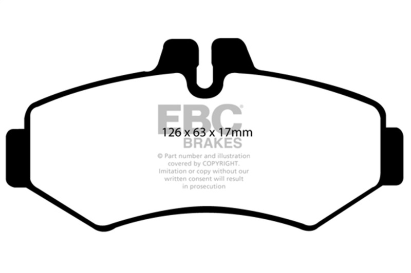 Picture of EBC Yellowstuff Brake Pad Sets - DP41298R