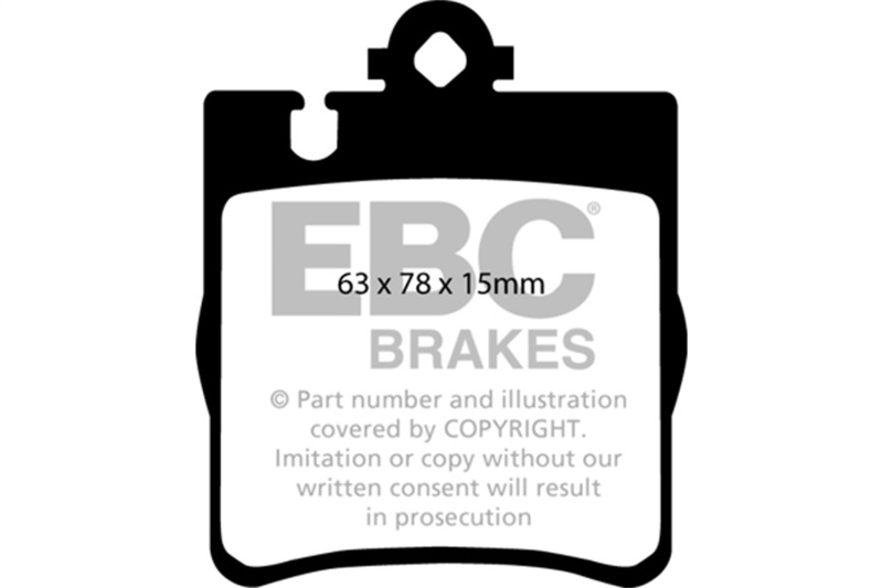 Picture of EBC Yellowstuff Brake Pad Sets - DP41441R