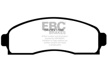 Picture of EBC Greenstuff Brake Pad Sets - DP61617