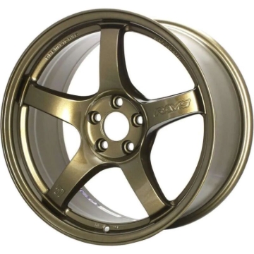 Picture of Gram Lights 57DR 18x9.5 +38 5x114.3 Almite Gold Wheel