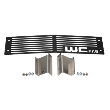 Picture of Wehrli 15-19 Chevrolet Silverado HD 6.6L LML/L5P Duramax Bumper Grille - Gloss Black