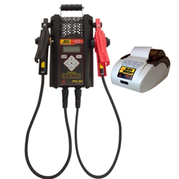 Picture of Autometer Handheld Electrical System Analyzer w/120 Amp Load for 6V/12V App w/ PR12 Printer Kit/Case