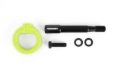 Picture of PERRIN 08-14 Subaru WRX/STI (Hatchback) Tow Hook Kit (Rear) - Neon Yellow
