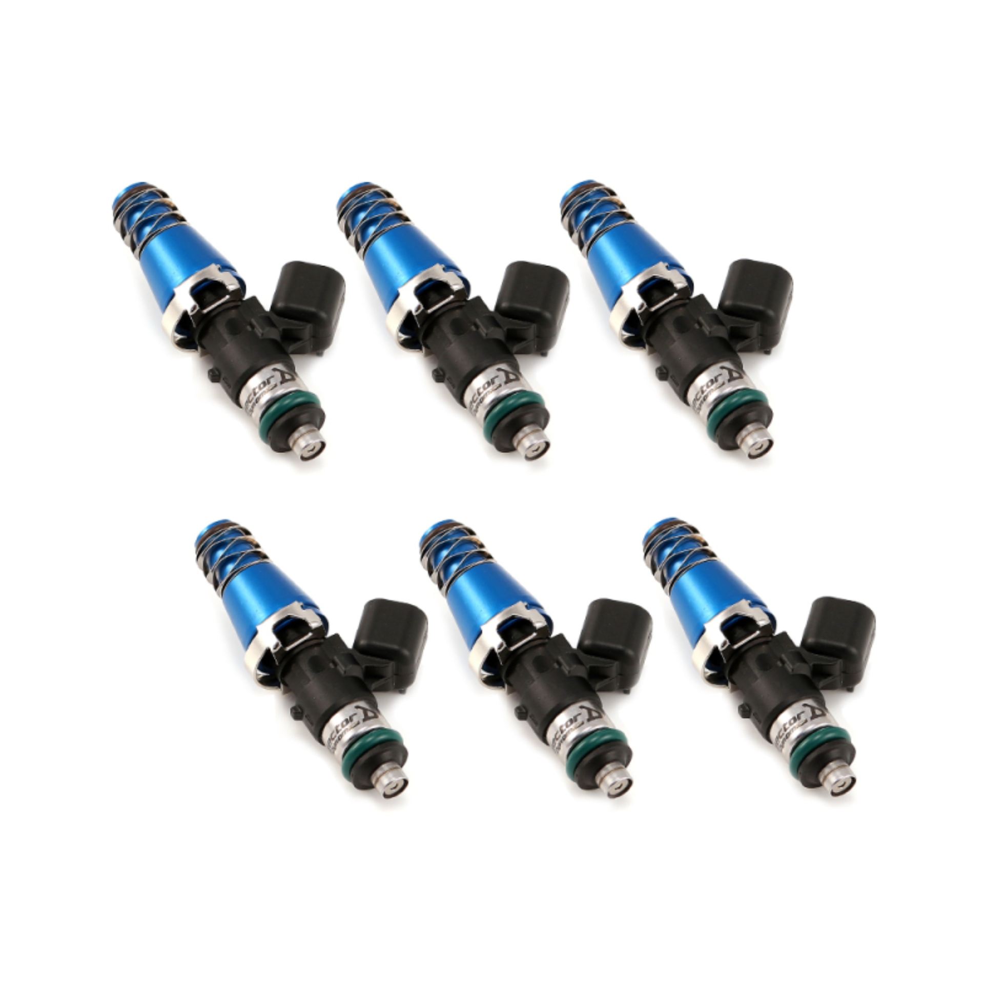 Picture of Injector Dynamics 2600-XDS Injectors - 60mm Length - 11mm Top - 14mm Lower O-Ring (Set of 6)