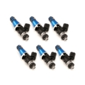 Picture of Injector Dynamics 2600-XDS Injectors - 60mm Length - 11mm Top - Denso Lower Cushion (Set of 6)
