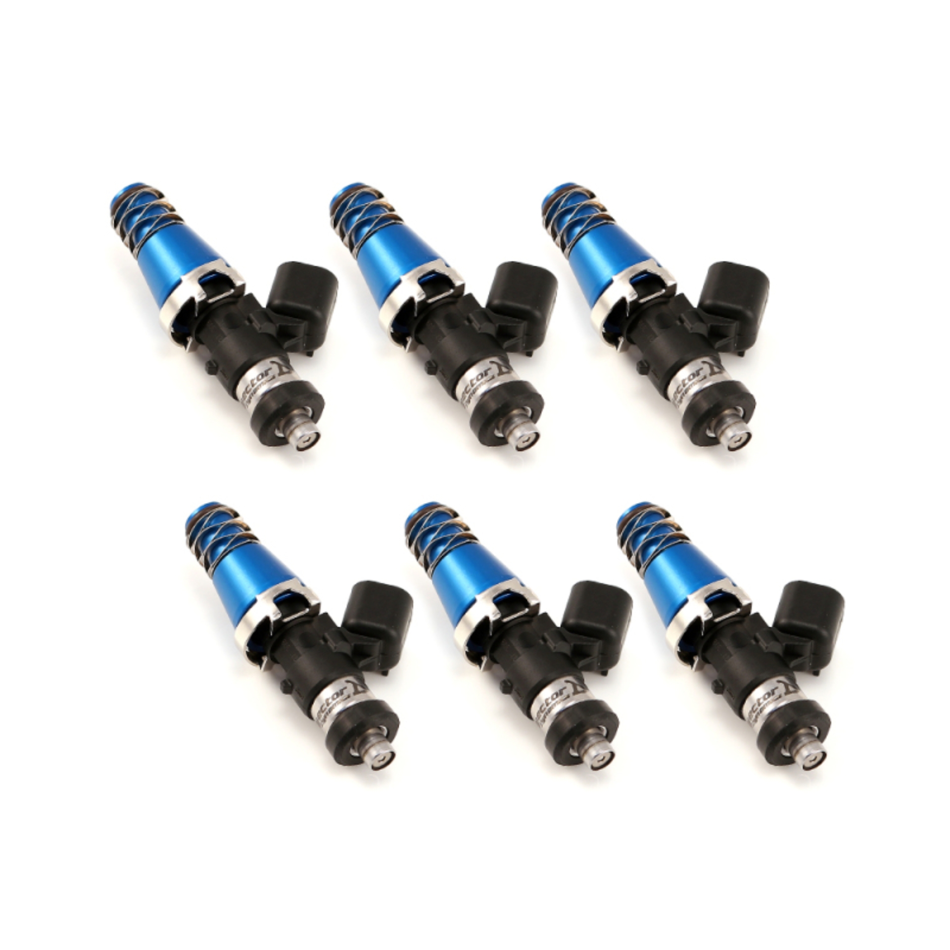 Picture of Injector Dynamics 2600-XDS Injectors - 60mm Length - 11mm Top - Denso Lower Cushion (Set of 6)