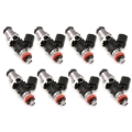 Picture of Injector Dynamics 2600-XDS Injectors - 48mm Length - 14mm Top - 15mm Lower O-Ring (Set of 8)