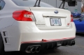 Picture of PERRIN 15-21 Subaru WRX/STI / 24-26 Crosstrek / 25-26 Forester Tow Hook Kit (Rear) -  Red