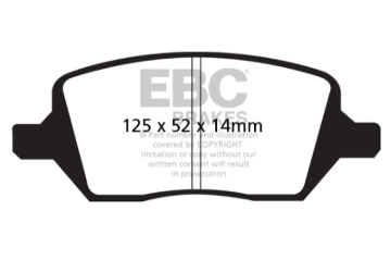 Picture of EBC Greenstuff Brake Pad Sets - DP61737