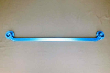 Picture of Cusco Power Brace Rear Member Steel Oval Shaft - 2019+ Toyota RAV4 2WD